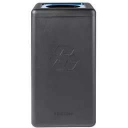 Poubelle circulaire BrickBin 65L Papier Noir/blue - Image 8