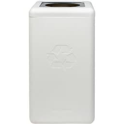 Poubelle circulaire BrickBin 65L Autres Déchets Blanc/gris - Image 3