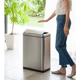 Poubelle Deluxe Phantom Sensor Bin 45 L inox mat - Image 26
