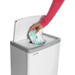Poubelle à couches 43L Janibell Blanc - Image 5