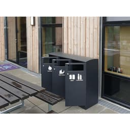 Poubelle pour l'extérieur Bica 713 3x100L - Image 8