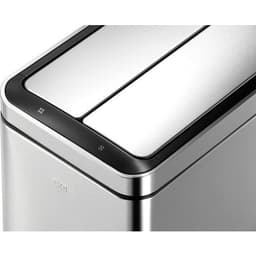 Poubelle Deluxe Phantom Sensor Bin 20+20 L inox mat - Image 5