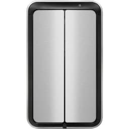 Poubelle Deluxe Phantom Sensor Bin 20+20 L inox mat - Image 6