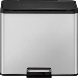 Poubelle à pédale Essential Recycler Step Bin 9+9+9 L inox m - Image 6