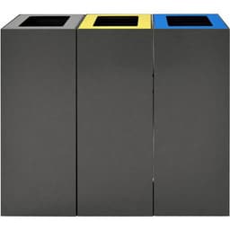 Unité modulaire pour tri sélectif 60L Gris foncé - Image 2