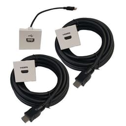 Kit déport spécial VPI : 2x HDMI 5 m + USB 20 cm - Image 2