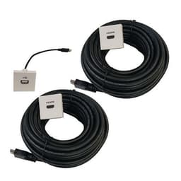 Kit déport spécial VPI : 2x HDMI 10 m + USB 20 cm - Image 2