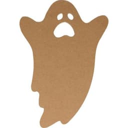 Silhouette MDF Halloween Fantôme 15cm - Image principale