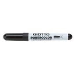 Marqueur Robercolor Giotto pointe biseautée effaçable à sec - noir - Image principale