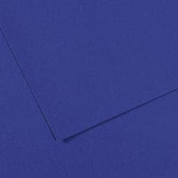 Papier dessin mi-teintes Canson 160 g - 50 x 65 - bleu outremer - Image principale