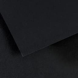 Papier dessin mi-teintes Canson 160 g - 50 x 65 - noir - Image principale