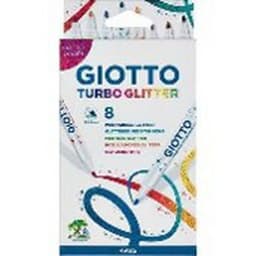 Etui 8 feutres à paillettes Glitter Giotto - Image principale