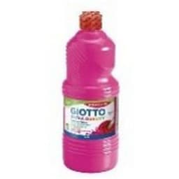 Flacon 1 litre gouache liquide giotto avec bouchon doseur - rouge primaire (magenta) - Image principale