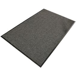 Tapis d'entrée polypropylène à chevrons 90 x 60 cm Anthracite - Image 2