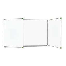 Tableau blanc triptyque magnétique cadre aluminium - Manutan Expert - Image principale