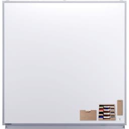PROFESSIONAL tableau blanc 120x120cm Émail blanc - Image principale