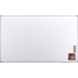 PREMIUM tableau blanc 120x200cm Acier laqué blanc - Image principale