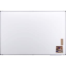 PREMIUM tableau blanc 120x180cm Acier laqué blanc - Image principale