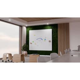 WALL-UP tableau blanc 200x119,5cm Émail blanc - Image 5