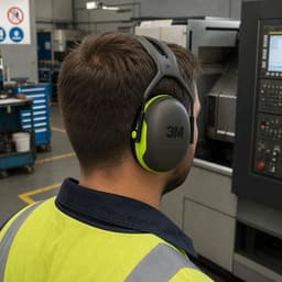 Casque antibruit Peltor X4 - 32 dB - Jaune - Image 2