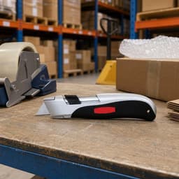 Cutter bi-matière TopSecurity lame auto rétractable - Image 3
