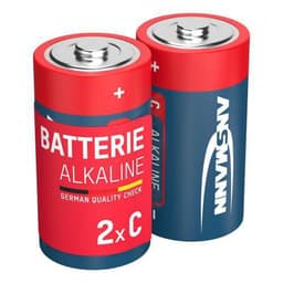 Lot de 2 piles alcalines 1513-0000 LR14 / C - Image principale