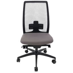 Chaise de bureau Oregon dos résille noire assise gris moyen - Image 9