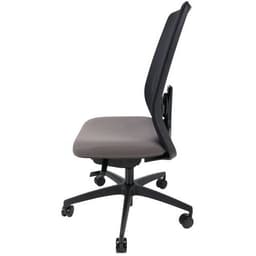 Chaise de bureau Oregon dos résille noire assise gris moyen - Image 6
