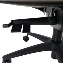 Chaise de bureau Oregon dos résille noire assise gris moyen - Image 2