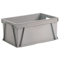 Bac à papier 50 Litres 28 x 40 x 60 cm Gris - Image principale