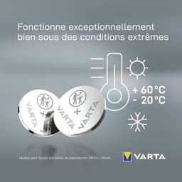 Pile bouton oxyde d'argent LR1130 (389) - Image 2