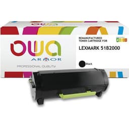 LEXMARK 51B2000 toner remanufacturé Noir - Image principale