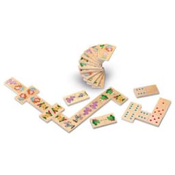 Domino nature en bois - Image principale