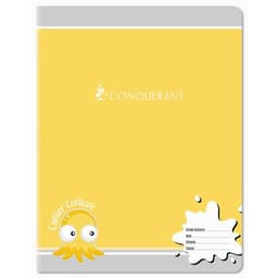 Cahier 17x22 cm 70g 32 pages seyes 12x12 interligne 3 mm - Image 4