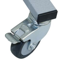 Portant mobile pliant - charge 40 kg - Image 2