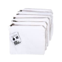Trousse maquillage à personnaliser 18x14 cm - 6 pcs - blanc - Image principale
