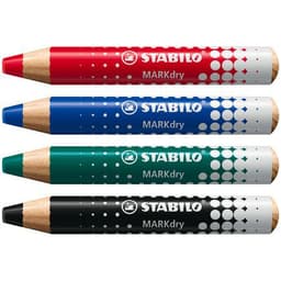 Etui de 4 crayons marqueurs STABILO MARKdry - Image 6