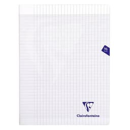Mimesys cahier piqué polypro 24x32cm 96p séyès Incolore - Lot de 10 - Image principale