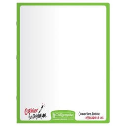 Calligraphe Cahier Magique couverture ardoise 17x22cm 48p séyès 90g - Lot de 10 - Image principale
