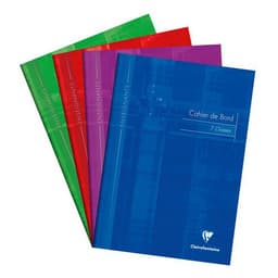 Cahier de bord piqué 21x29,7cm 48p 7 classes - Lot de 10 - Image principale