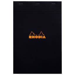 Bloc agrafé Rhodia BLACK N 19 21x31,8cm 80f Q.5x5 80g - Lot de 5 - Image principale