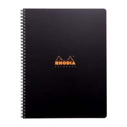 Notebook Rhodiactive 90g RI A4+ 160p L+MC mcrprf. 9tr règle pp +6 m-p reposit - Lot de 5 - Image principale