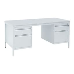 Bureau droit avec caisson Base-Line - Image principale