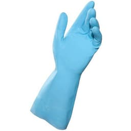 1 paire de Gants ménagers Mapa Vital 117 Taille 7 Bleu (lot de 10) - Image principale