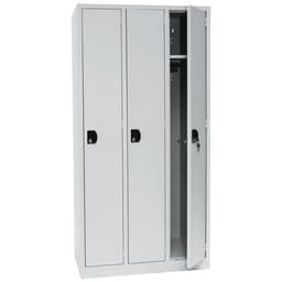 Vestiaire Modulo - 1 à 3 colonnes - Sur socle - Manutan Expert - Image 8