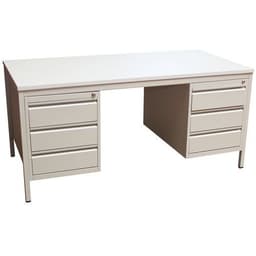 Bureau droit avec caisson Base-Line - Image 3