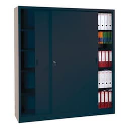 Armoire à monter porte coulissante - Haute - L 160 cm - Manutan Expert - Image 12