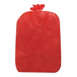 200 Sacs poubelle PEHD 168 L Rouge - Image principale