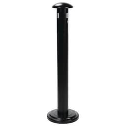 Cendrier colonne sur socle Manutan - 11L - Noir - Image principale