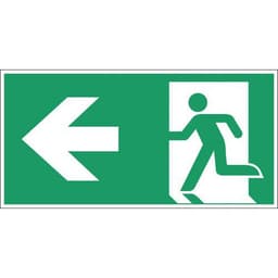Panneau d'évacuation-secours - Issue de secours - Rigide - Image principale